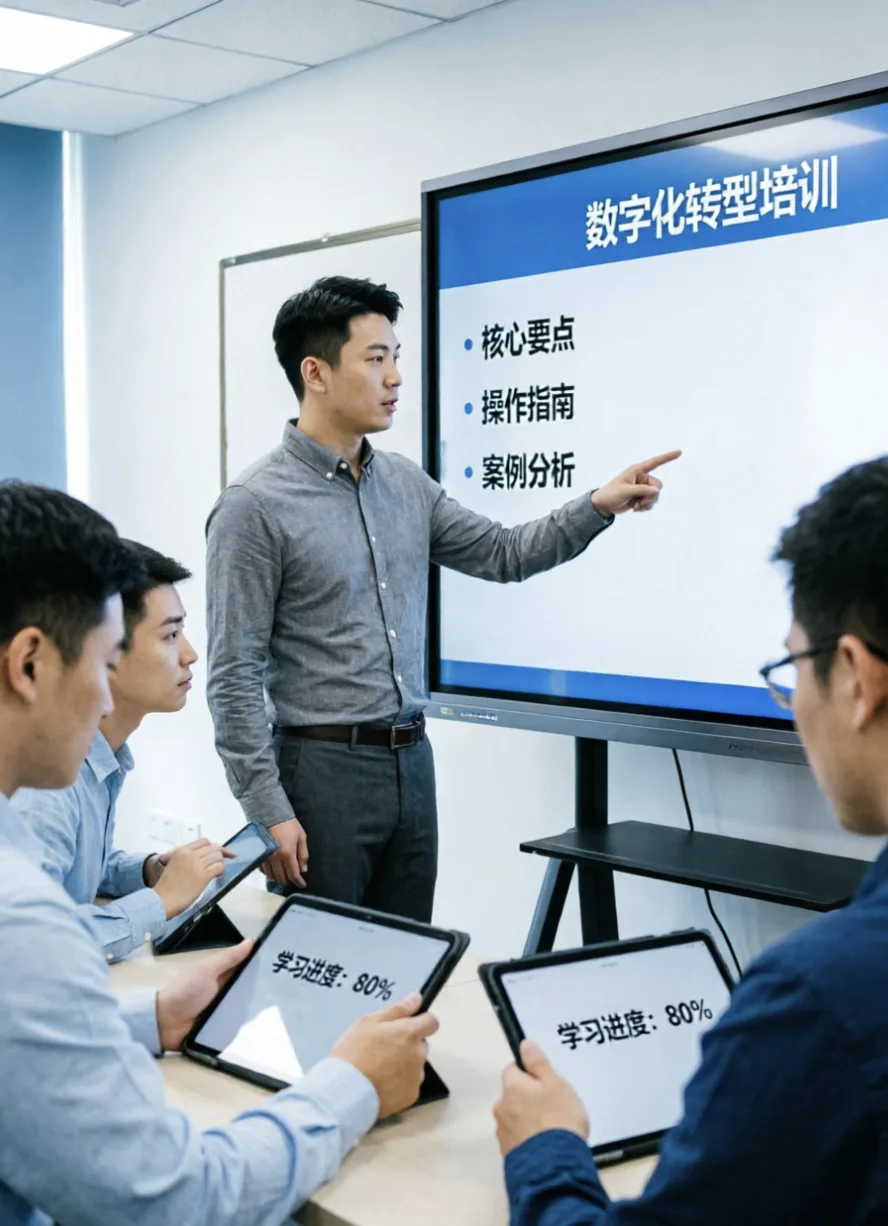 数字化培训与交接